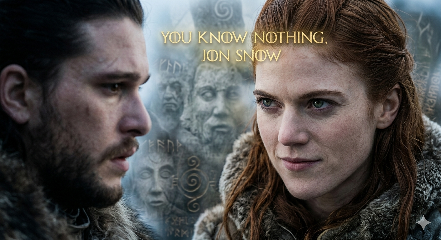 You know nothing, Jon Snow